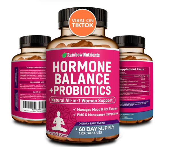Suplemento Hormonal | Rainbow Nutrients | 120 Caps